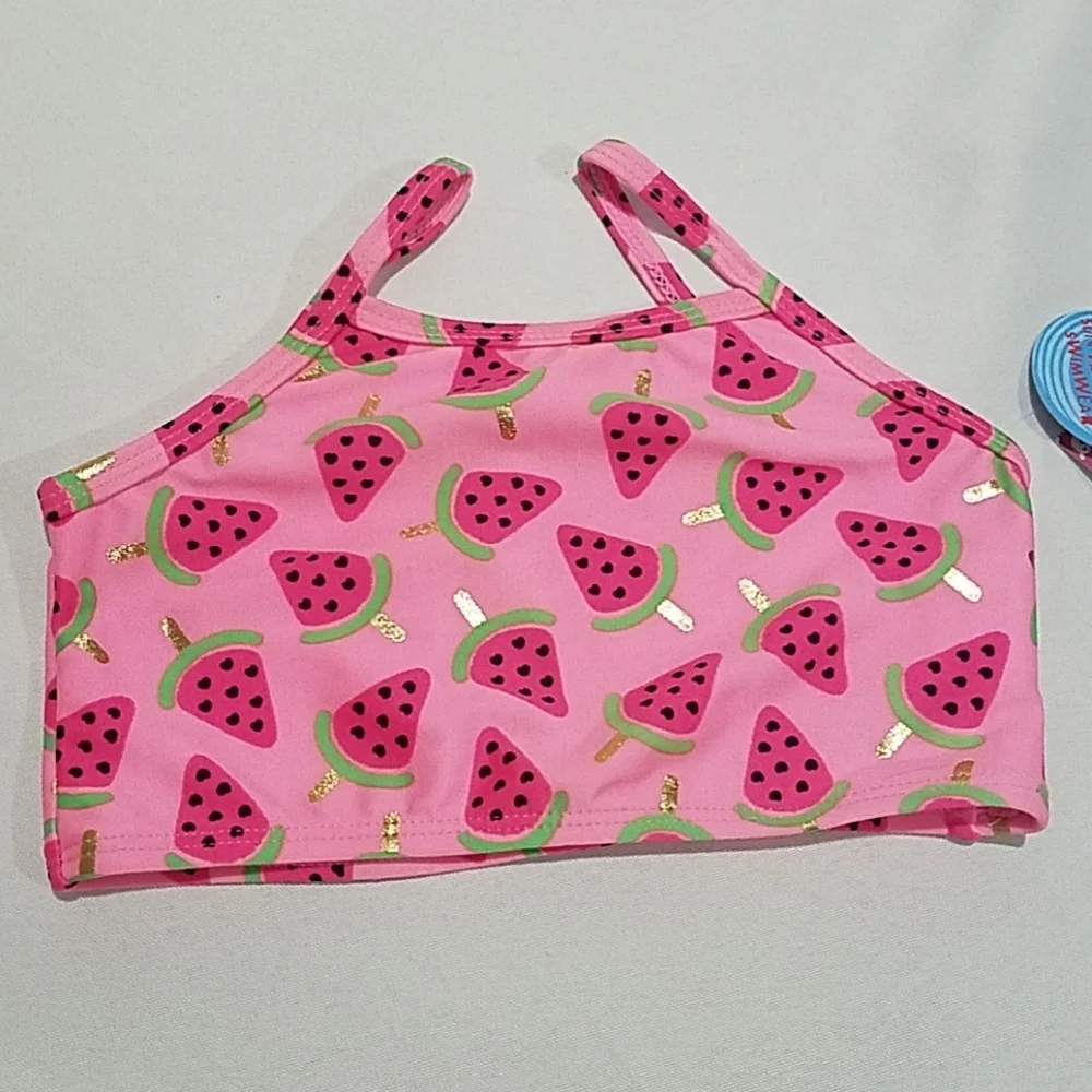 Freestyle Swimsuit Girls Size 24 months Toddler Bikini Pink Watermelon